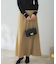 ハイウエストナローフレアスカート