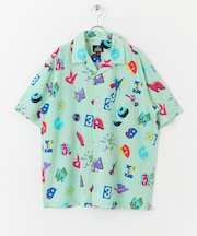 MAGIC NUMBER　OPEN COLLAR SHORT-SLEEVE SHIRTS