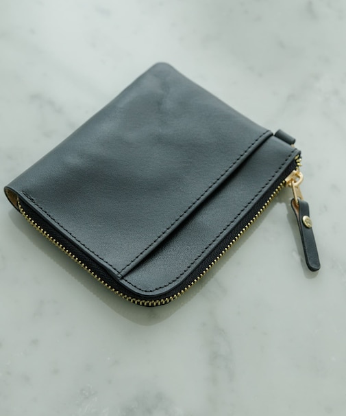 URBAN RESEARCH iD italianleather zipwallet