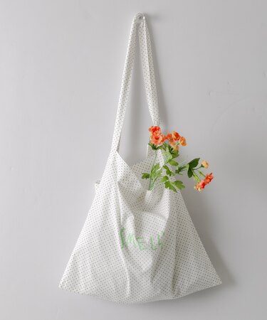 プリントショルダーバッグ