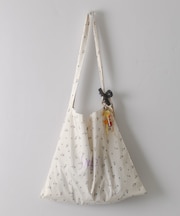 プリントショルダーバッグ