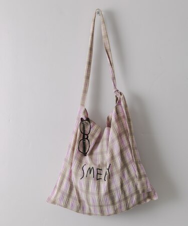 プリントショルダーバッグ