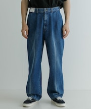 FREEMANS SPORTING CLUB　DOUGLASTON DENIM TROUSERS
