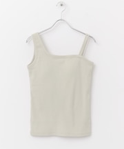 抗菌防臭カップ付デザインタンクトップ