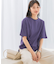 接触冷感ハーフスリーブドルマンTシャツ