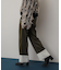 ワイドターンバックパンツ