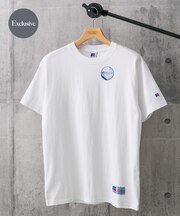 『別注』RUSSELL ATHLETIC×DOORS USA Cotton Basic Tee