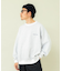 SUPER WIDE SWEAT CREW-NECK