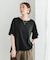 リンネル8月号掲載『UR TECH』Fby ROSSO　UVCUTバックテールフレアスリーブTシャツ