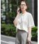 リンネル8月号掲載『UR TECH』Fby ROSSO　UVCUTバックテールフレアスリーブTシャツ