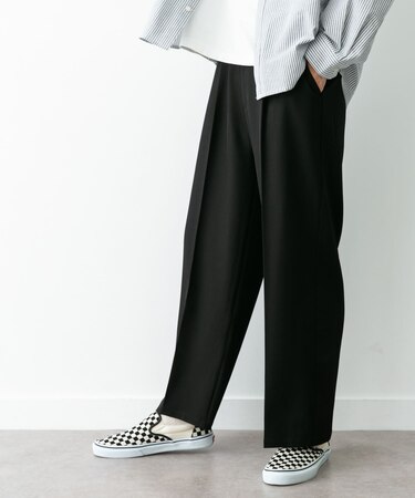 マルチレングスタックストレートパンツ