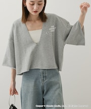『別注』Casper×SENSE OF PLACE／スキッパートップ