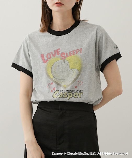 『別注』Casper×SENSE OF PLACE／リンガーTシャツ