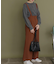 フロントボタンサスペンダー付きパンツ