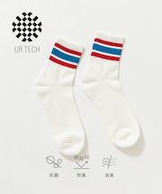 『UR TECH』ラインショートソックス