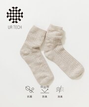 『UR TECH』カラーMIXショートソックス