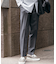 LIFE STYLE TAILOR　リネンライクコンフォータブルパンツ