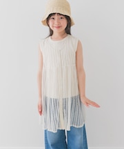 『WEB／一部店舗限定サイズ』チュールチュニック(KIDS)