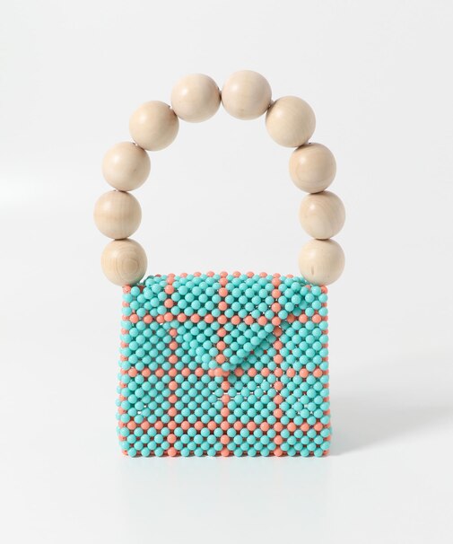 TOOS　wood ball handbag