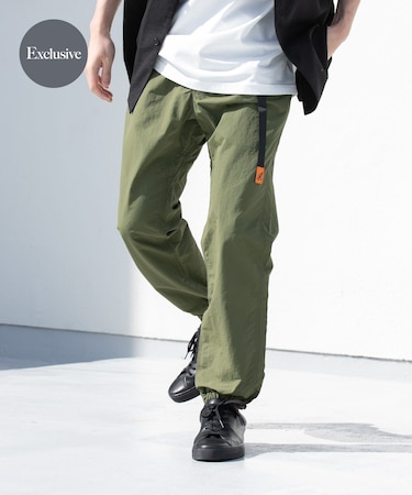 『別注』Gramicci デュラブルナイロンジョガーパンツ