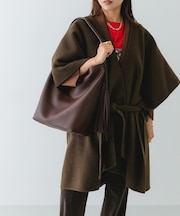 タッセル付シンプルワンハンドルトート