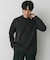 LIFE STYLE TAILOR　シルケットポンチストレッチ長袖Tシャツ