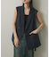 『UR TECH DRYLUXE』リネンライクサイドベルトジレ
