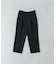 new basic ウールツイルワイドスラックス