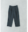 new basic ウールツイルワイドスラックス