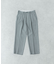 new basic ウールツイルワイドスラックス