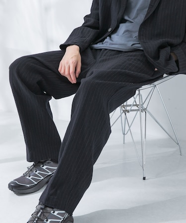 『セットアップ対応』Wool／Linen Trousers