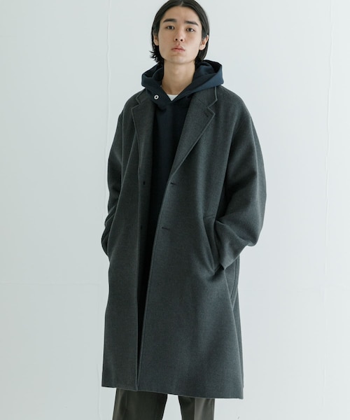 ☆エビフライ☆ アーバンリサーチ　オーバーチェスターコート　ブラウン URBAN RESEARCH｜オーバーチェスターコート | Rakuten Fashion