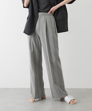 『セットアップ対応』 センタープレスストレートパンツ