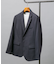 『防シワ／イージーケア』LIFE STYLE TAILOR　ウールライクツイルストレッチジャケット