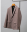 『防シワ／イージーケア』LIFE STYLE TAILOR　ウールライクツイルストレッチジャケット