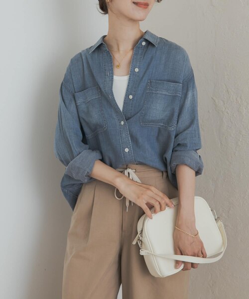 シアーデニムシャツ｜アーバンリサーチの通販｜&mall（アンドモール