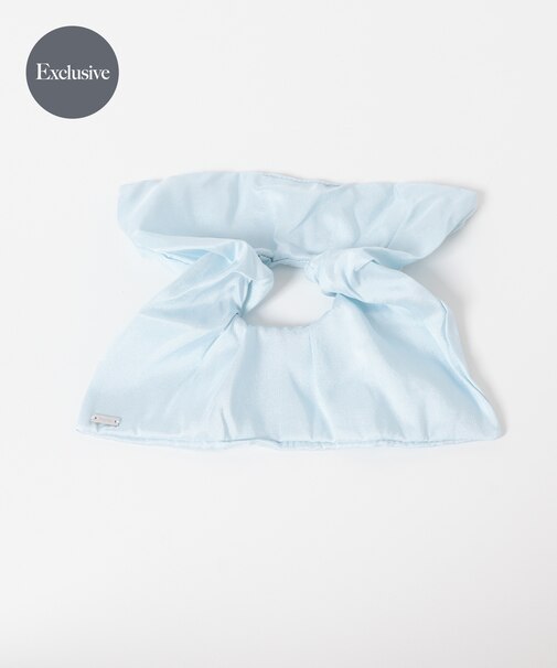 heyep　Silk Square Medium Scrunchie