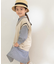 『親子リンク』Vネックニットベスト(KIDS)