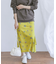 フラワーイレヘムバイアススカート∴