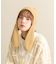 ロングイヤーフラップニットキャップ