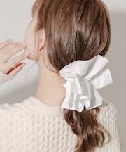 ギャザーボリュームヘアバレッタ