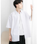『ユニセックス』リラックスフィットレギュラーカラーショートスリーブシャツ