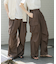 『ユニセックス』ワイドカーゴパンツ