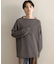 コットンタッチロールネックニット