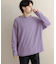 コットンタッチロールネックニット