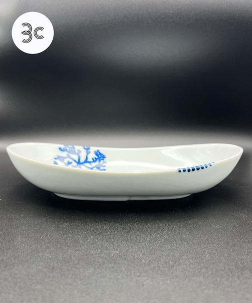 寿芳窯 楕円カレー皿