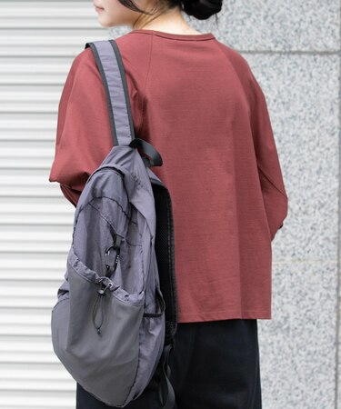 スプリットドルマンカットソー