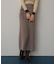 アシンメトリーオリカエシペンシルスカート