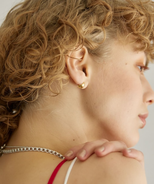 decor『デコール』 Plump Drop Pierce M GD