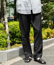 『速乾/接触冷感/イージーケア』ウールライクイージートラウザー